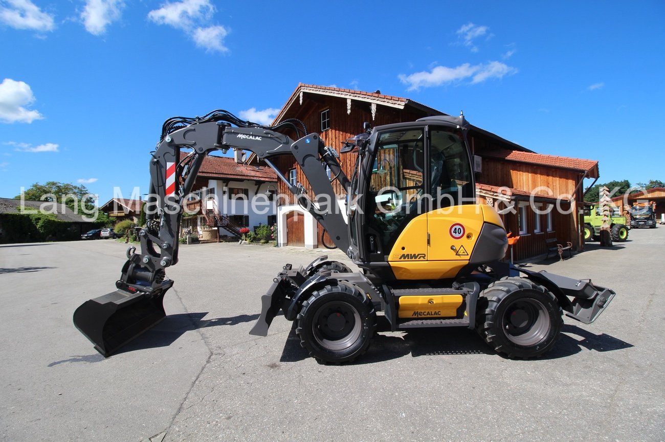 Mobilbagger a típus Mecalac 9 MWR, Neumaschine ekkor: Petting (Kép 2)