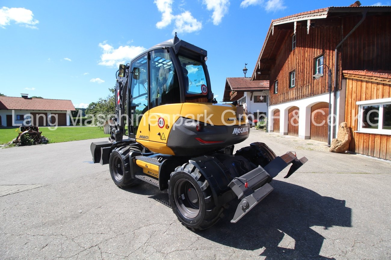 Mobilbagger a típus Mecalac 9 MWR, Neumaschine ekkor: Petting (Kép 3)