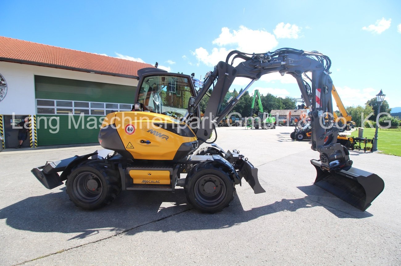 Mobilbagger a típus Mecalac 9 MWR, Neumaschine ekkor: Petting (Kép 7)