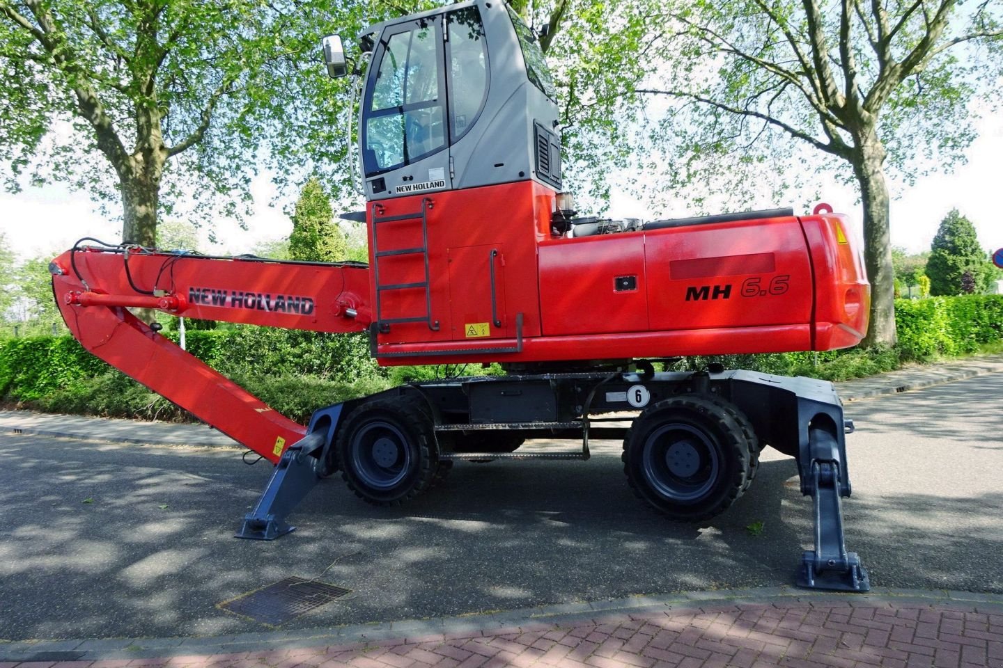 Mobilbagger a típus New Holland MH 6.6, Gebrauchtmaschine ekkor: Geleen (Kép 4)