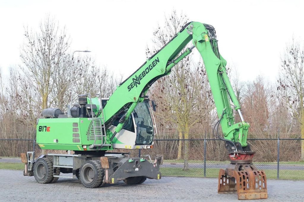 Mobilbagger des Typs Sennebogen 817E K9 ULM SORTING GRAB BSS LOW HOURS, Gebrauchtmaschine in Marknesse (Bild 5)
