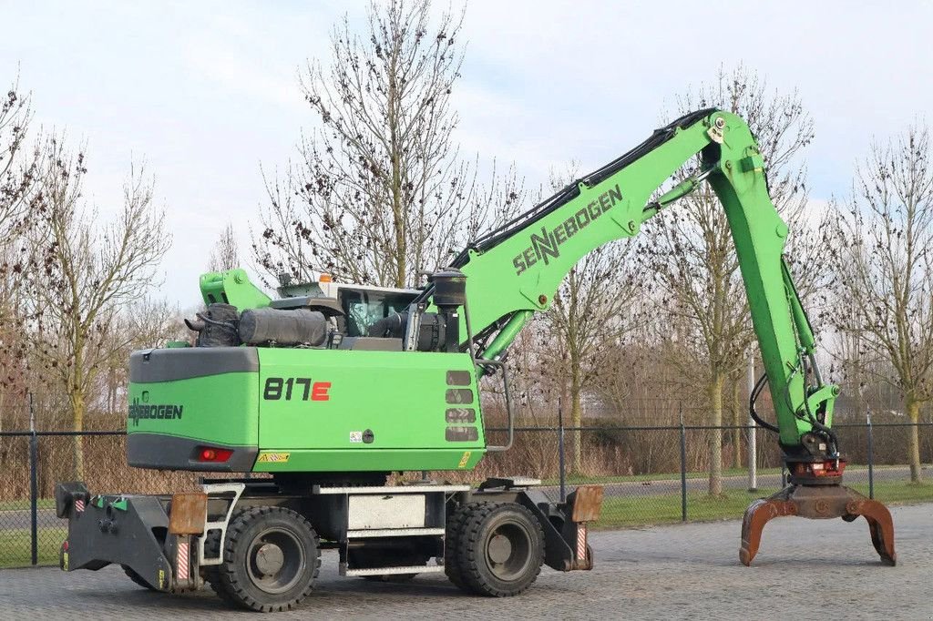 Mobilbagger des Typs Sennebogen 817E K9 ULM SORTING GRAB BSS LOW HOURS, Gebrauchtmaschine in Marknesse (Bild 7)