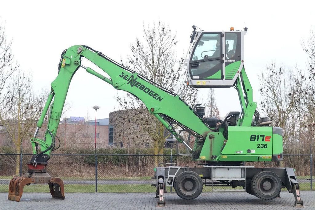 Mobilbagger des Typs Sennebogen 817E K9 ULM SORTING GRAB BSS LOW HOURS, Gebrauchtmaschine in Marknesse (Bild 1)