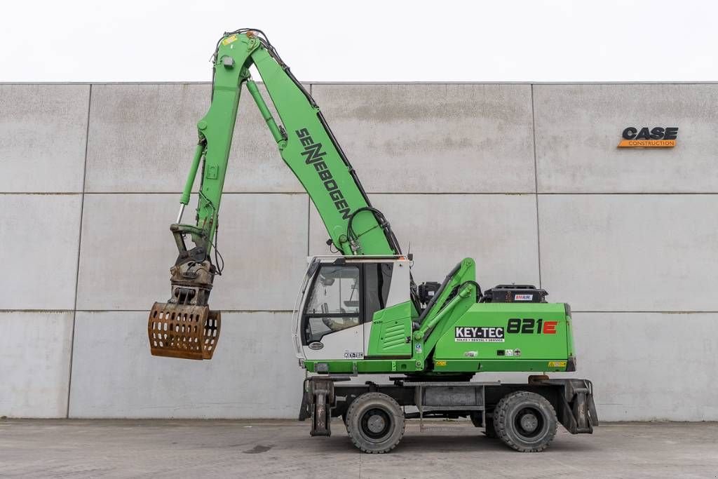 Mobilbagger del tipo Sennebogen 821 E, Gebrauchtmaschine In Moerbeke (Immagine 4)