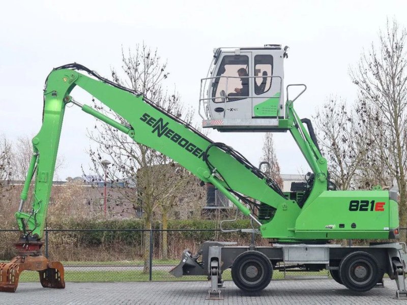 Mobilbagger del tipo Sennebogen 821E 821 E SORTING GRAB DOZERBLADE GREAT CONDITION, Gebrauchtmaschine In Marknesse (Immagine 1)