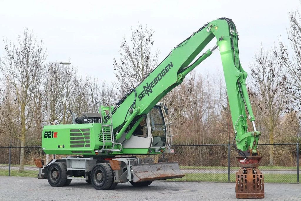 Mobilbagger от тип Sennebogen 821E 821 E SORTING GRAB DOZERBLADE GREAT CONDITION, Gebrauchtmaschine в Marknesse (Снимка 5)