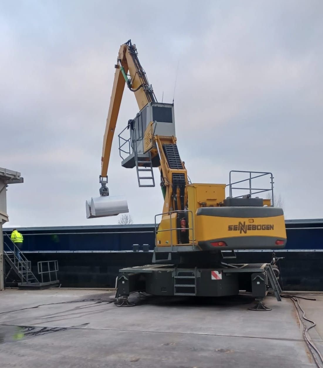 Mobilbagger del tipo Sennebogen 830M Electric, Gebrauchtmaschine en Holten (Imagen 1)