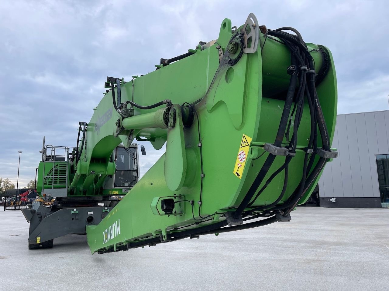 Mobilbagger типа Sennebogen 850M-E, Gebrauchtmaschine в Holten (Фотография 11)