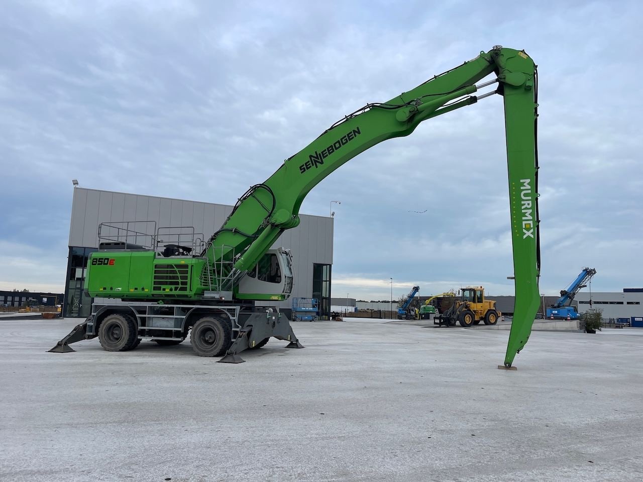 Mobilbagger типа Sennebogen 850M-E, Gebrauchtmaschine в Holten (Фотография 3)