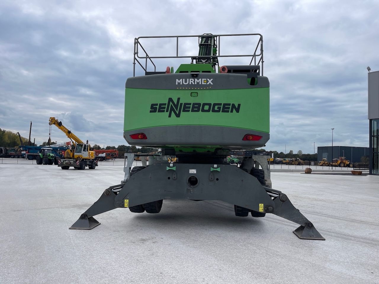 Mobilbagger типа Sennebogen 850M-E, Gebrauchtmaschine в Holten (Фотография 10)