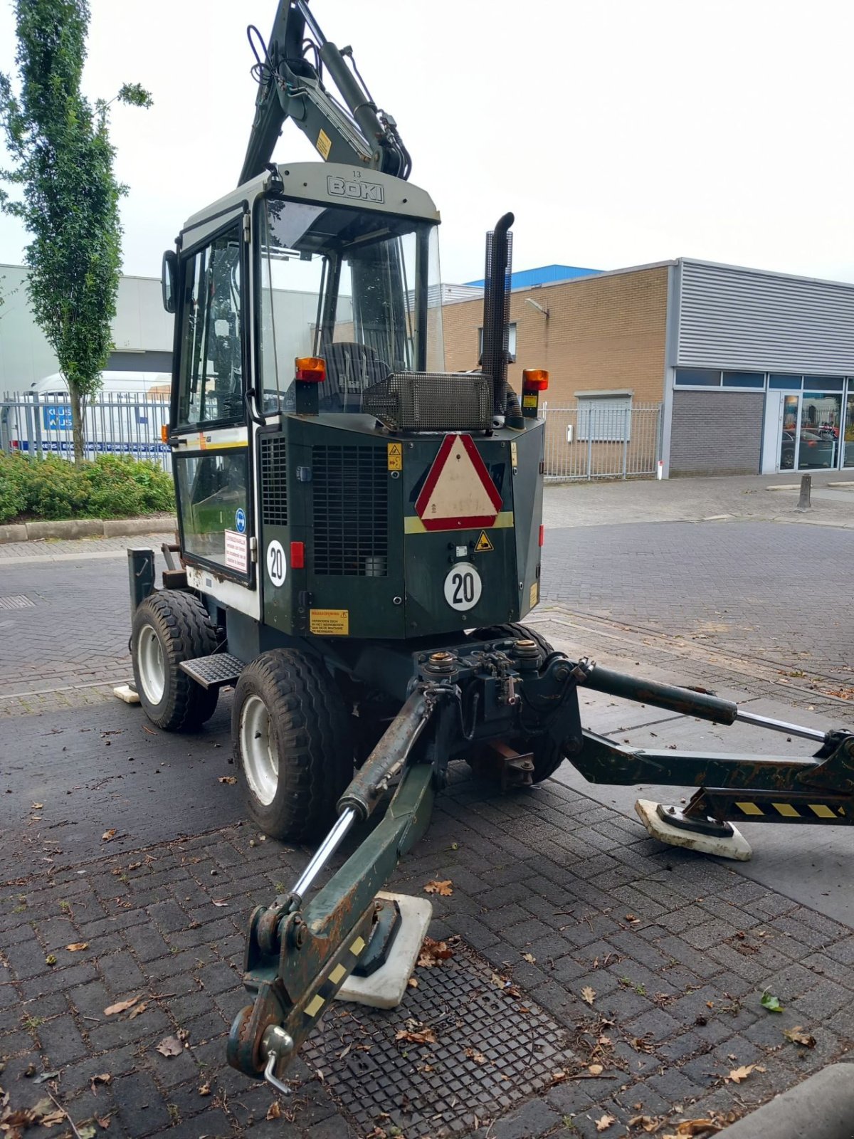 Mobilbagger типа Sonstige Boki. Boki. 4551, Gebrauchtmaschine в Alblasserdam (Фотография 4)