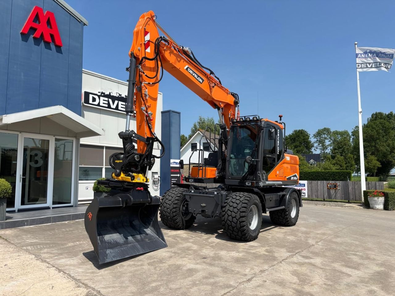 Mobilbagger typu Sonstige Develon DX140W-7, Neumaschine v Arum (Obrázek 3)