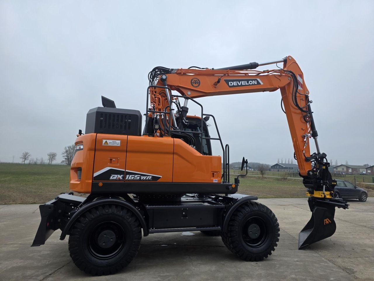 Mobilbagger des Typs Sonstige Develon DX165WR-7, Neumaschine in Arum (Bild 3)