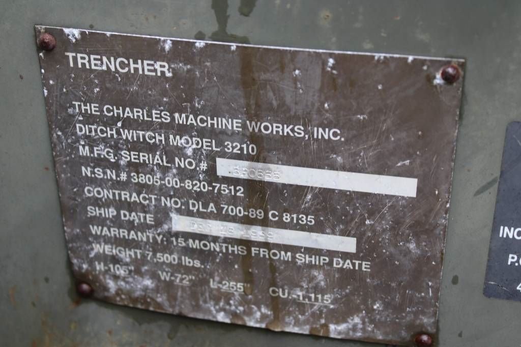 Mobilbagger a típus Sonstige Ditch Witch 3210, Gebrauchtmaschine ekkor: Rucphen (Kép 7)