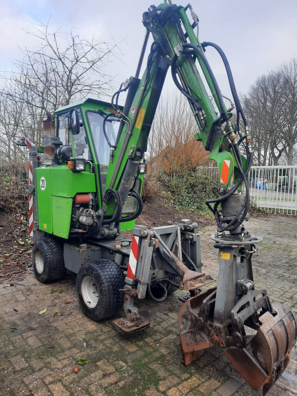 Mobilbagger des Typs Sonstige Hansa Hansa APZ331 Kraan, Gebrauchtmaschine in Wierden (Bild 1)