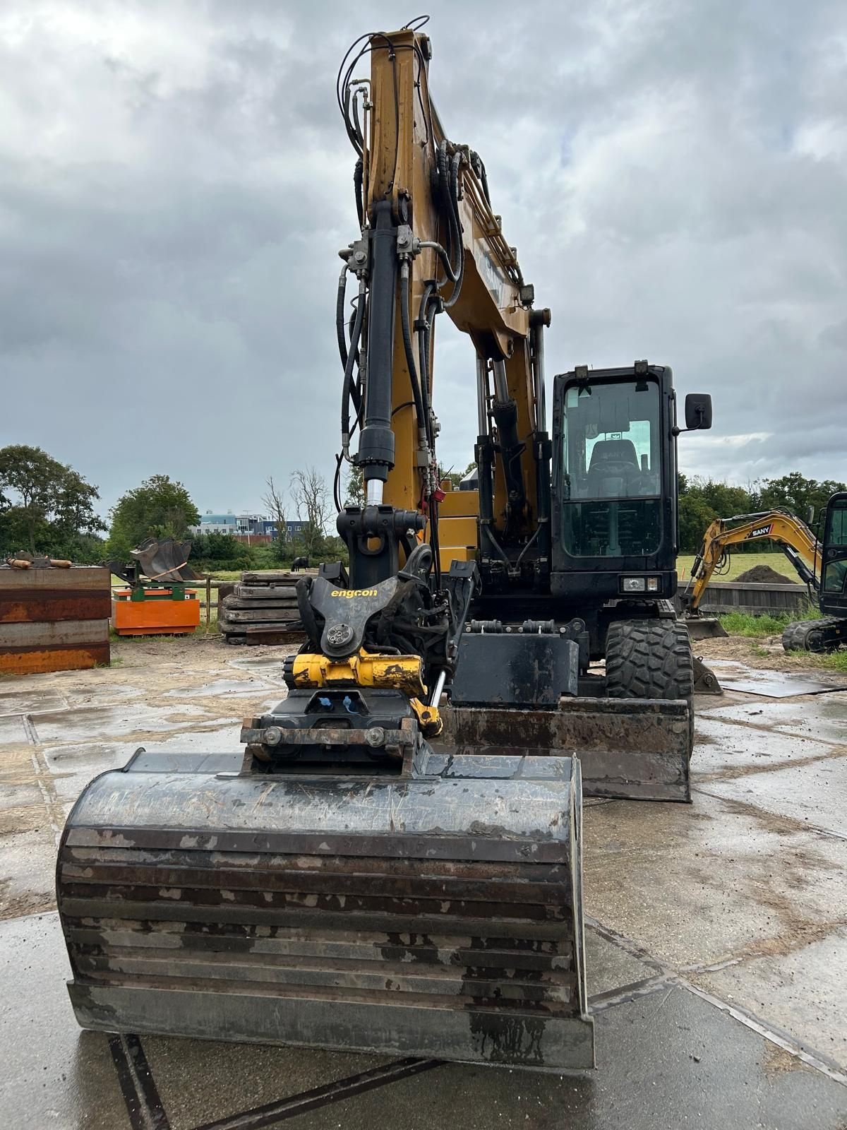 Mobilbagger του τύπου Sonstige SANY SY155W, Gebrauchtmaschine σε Voorhout (Φωτογραφία 3)