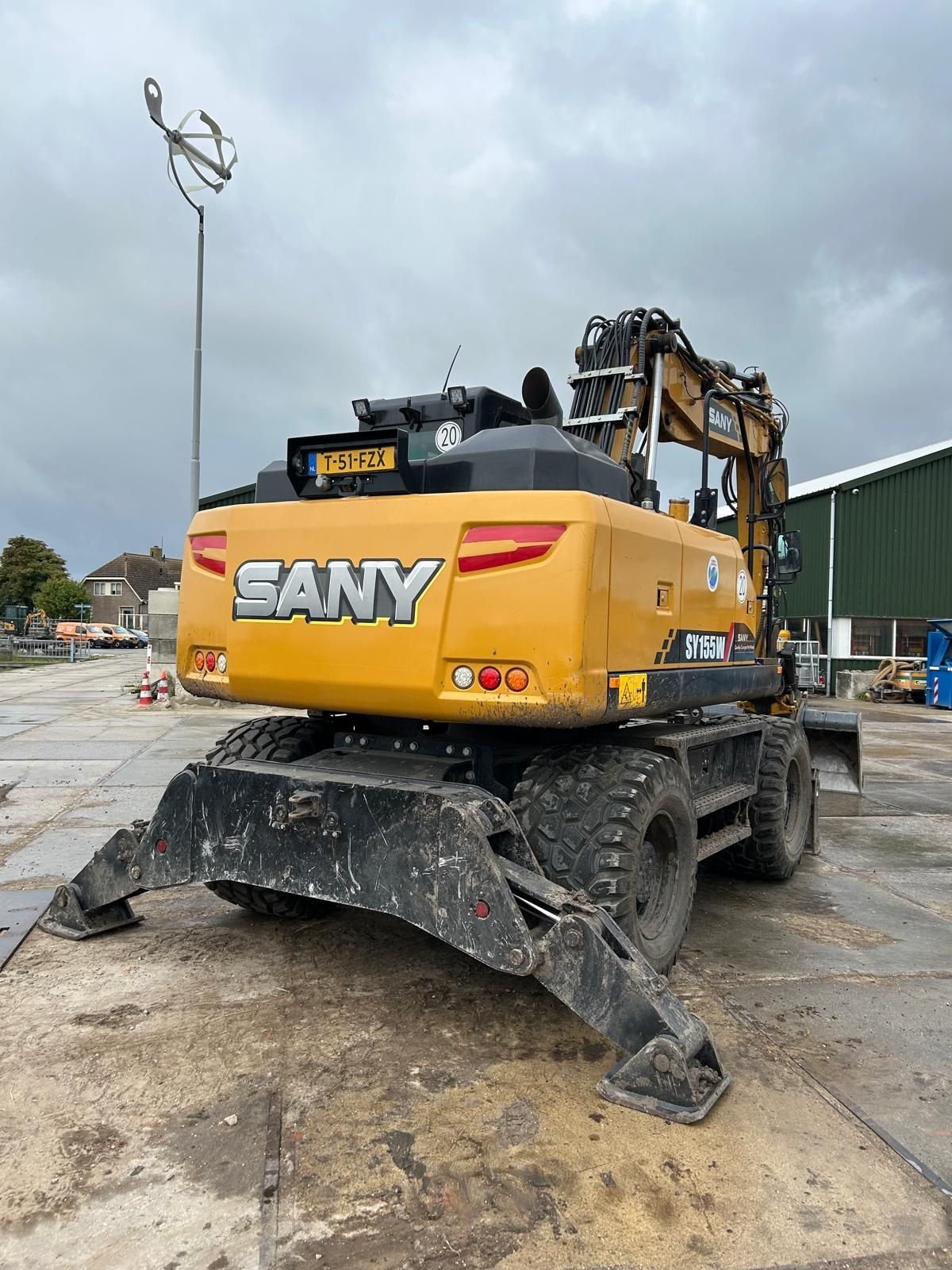 Mobilbagger του τύπου Sonstige SANY SY155W, Gebrauchtmaschine σε Voorhout (Φωτογραφία 7)