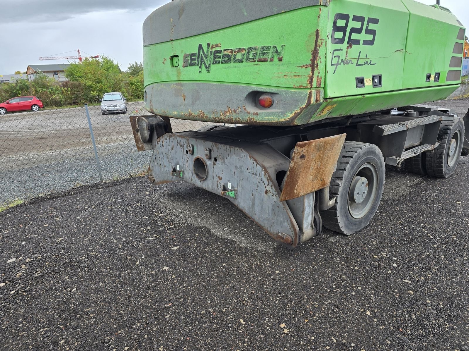 Mobilbagger a típus Sonstige SENNEBOGEN, Gebrauchtmaschine ekkor: Gabersdorf (Kép 8)