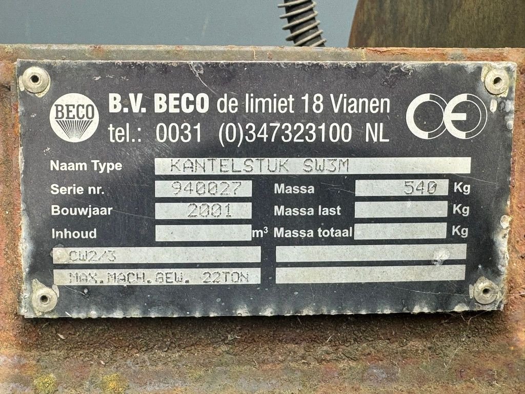 Mobilbagger типа Sonstige Tilting Quick Coupler CW30, Gebrauchtmaschine в Velddriel (Фотография 7)