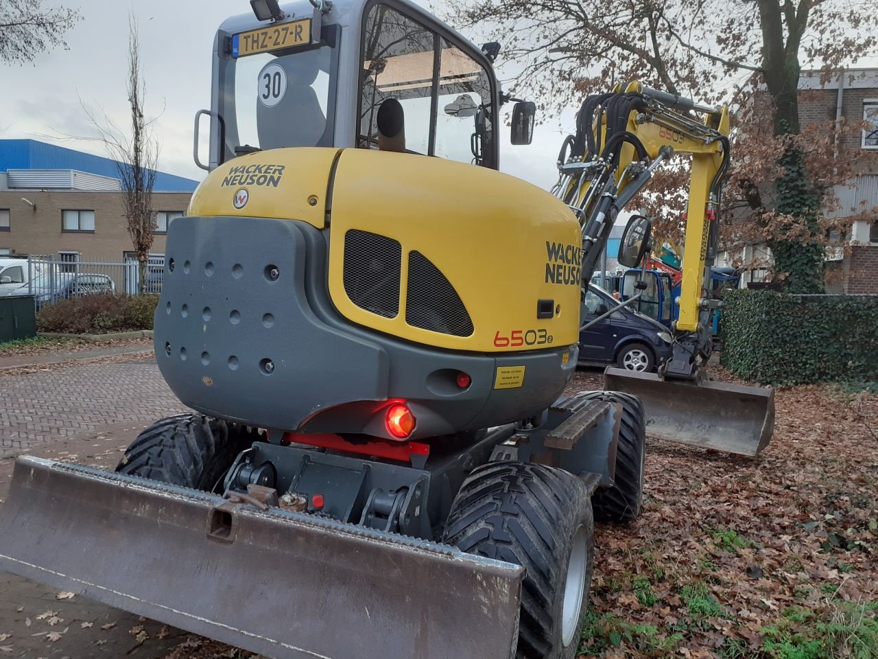 Mobilbagger типа Sonstige Wacker Neuson 6503-2., Gebrauchtmaschine в Alblasserdam (Фотография 4)