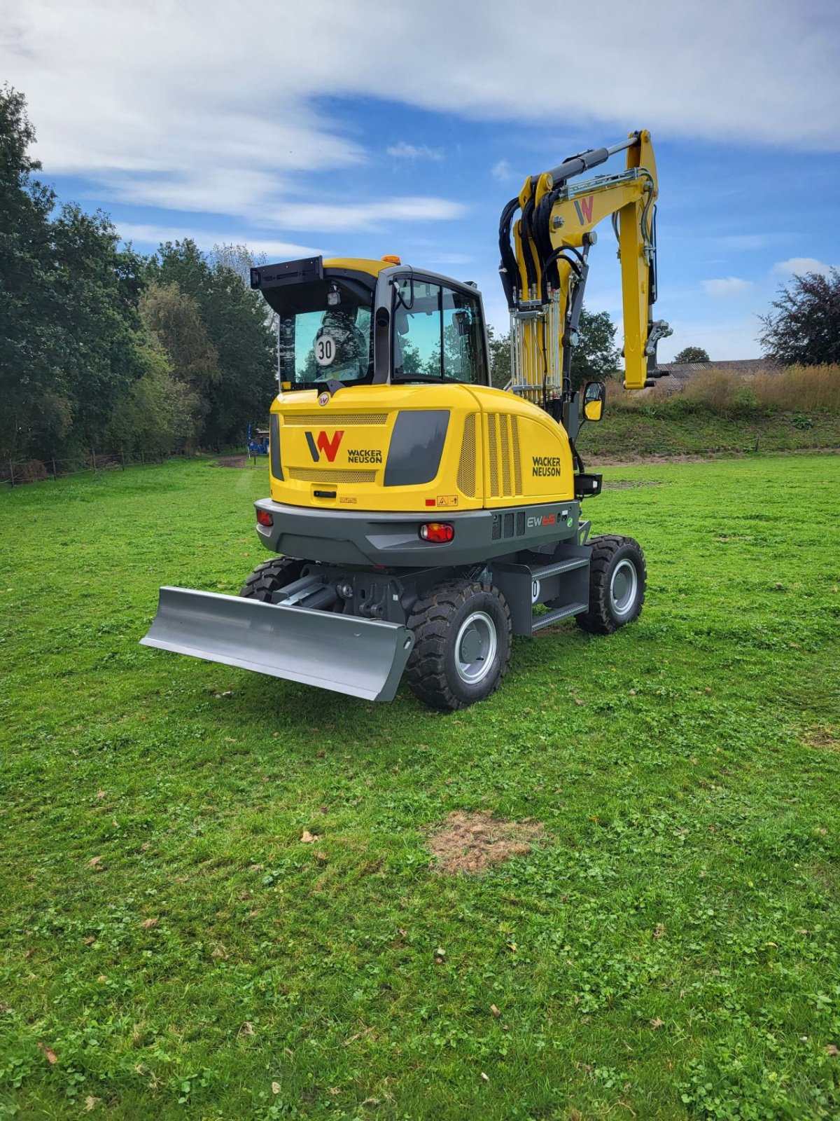 Mobilbagger des Typs Sonstige Wacker Neuson EW65, Neumaschine in Ede (Bild 7)