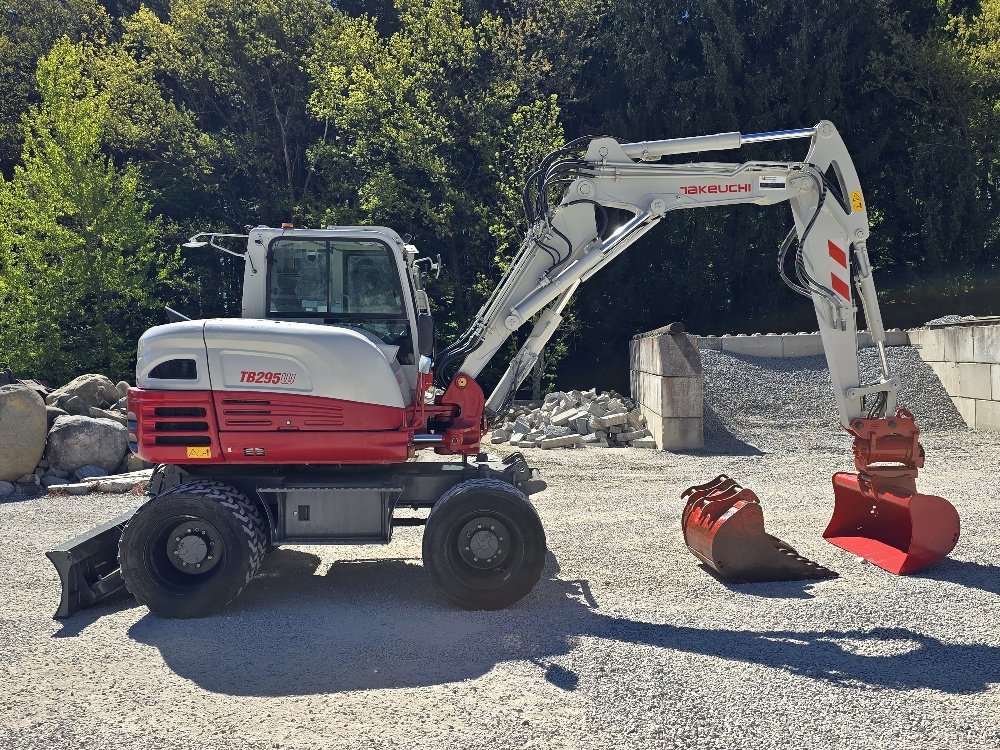 Mobilbagger типа Tackeuchi TB295W, Gebrauchtmaschine в Gabersdorf (Фотография 7)