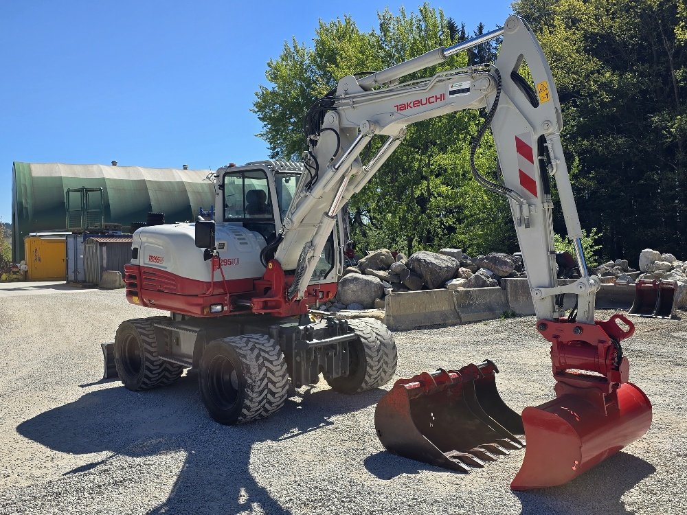Mobilbagger типа Tackeuchi TB295W, Gebrauchtmaschine в Gabersdorf (Фотография 16)