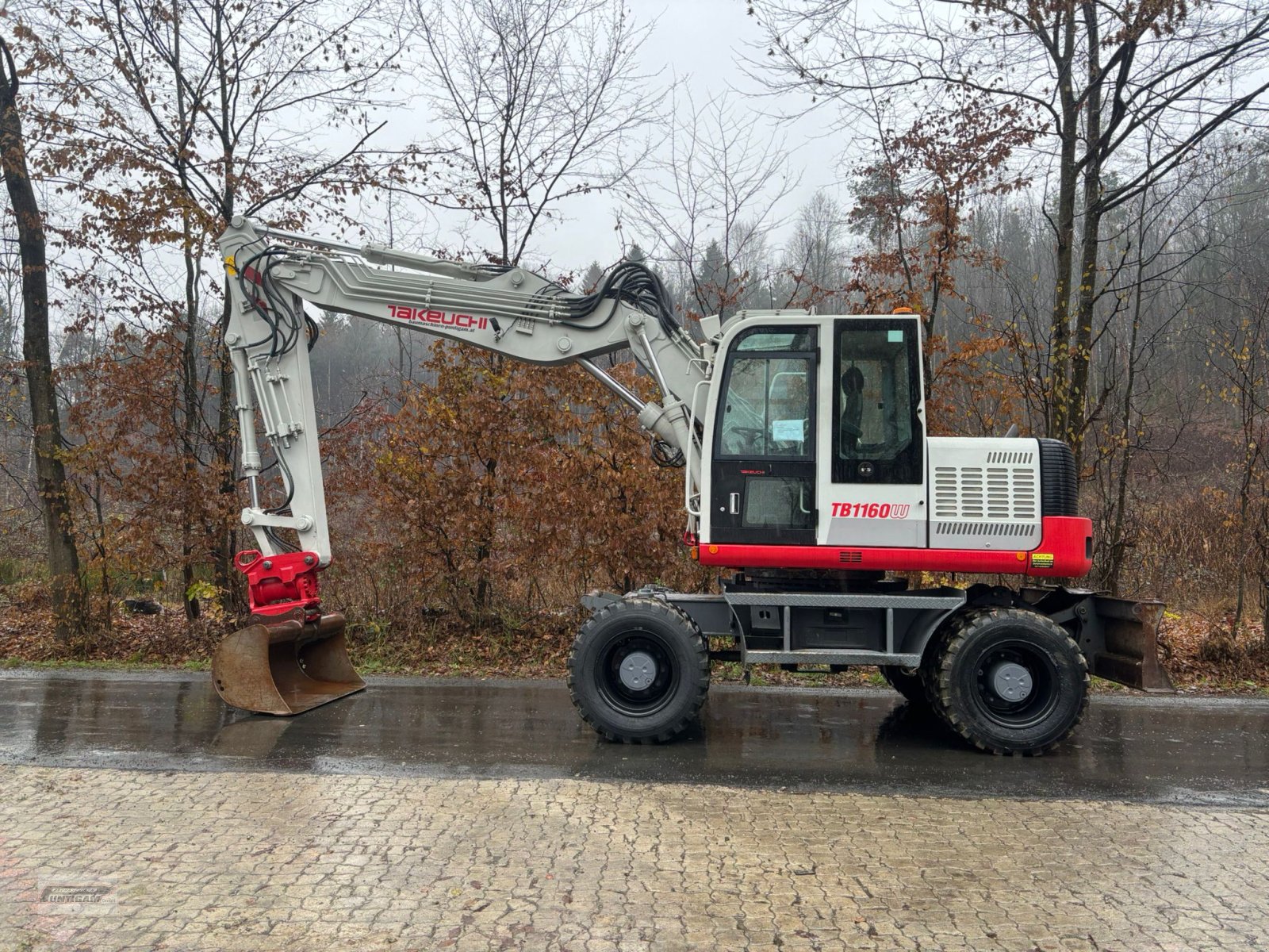 Mobilbagger of the type Takeuchi TB 1160 W, Gebrauchtmaschine in Deutsch - Goritz (Picture 1)