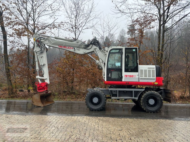 Mobilbagger of the type Takeuchi TB 1160 W, Gebrauchtmaschine in Deutsch - Goritz (Picture 1)