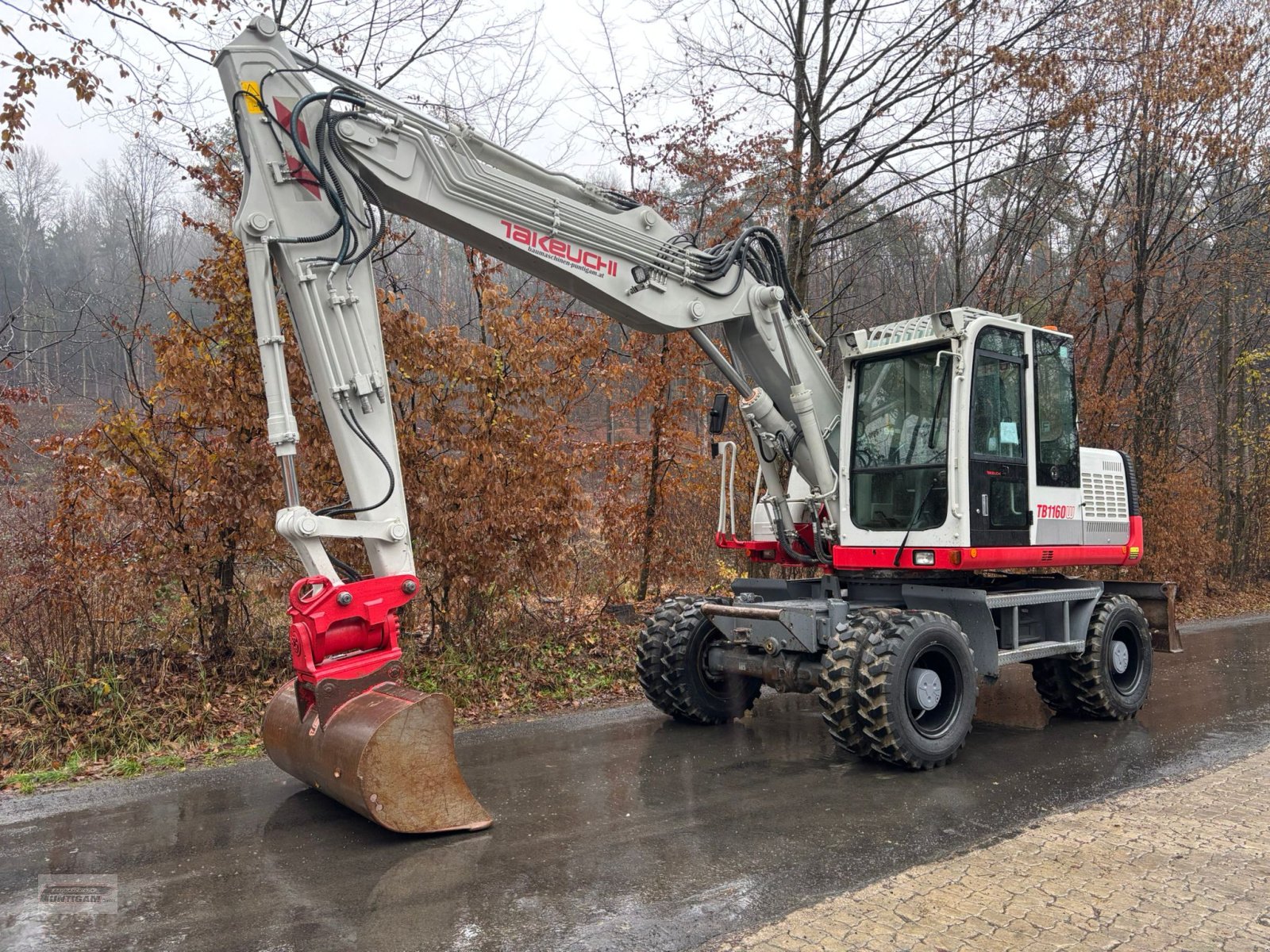 Mobilbagger of the type Takeuchi TB 1160 W, Gebrauchtmaschine in Deutsch - Goritz (Picture 3)