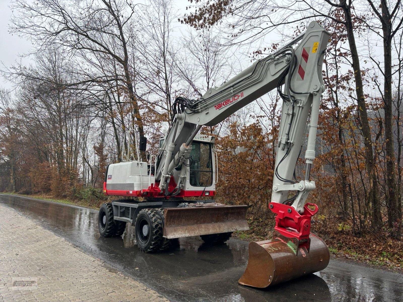Mobilbagger of the type Takeuchi TB 1160 W, Gebrauchtmaschine in Deutsch - Goritz (Picture 4)