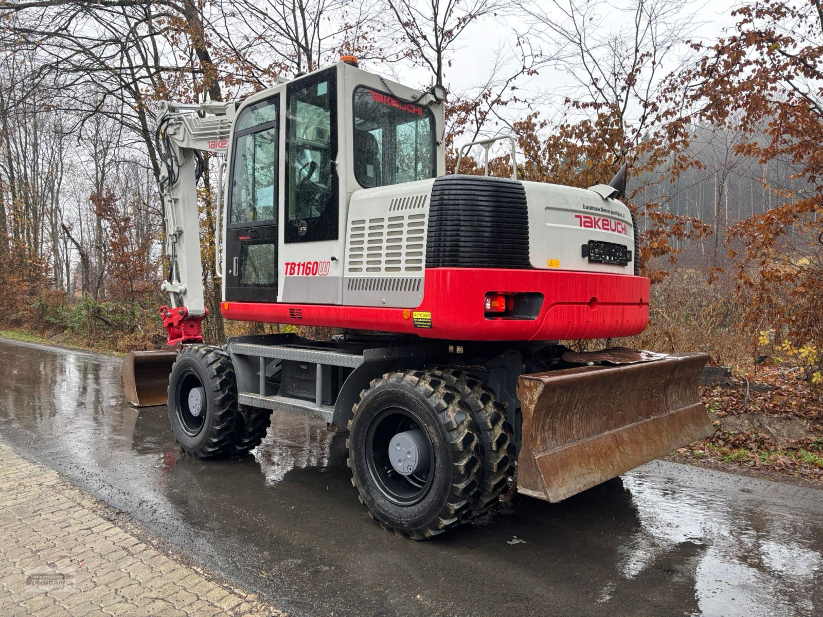 Mobilbagger of the type Takeuchi TB 1160 W, Gebrauchtmaschine in Deutsch - Goritz (Picture 7)