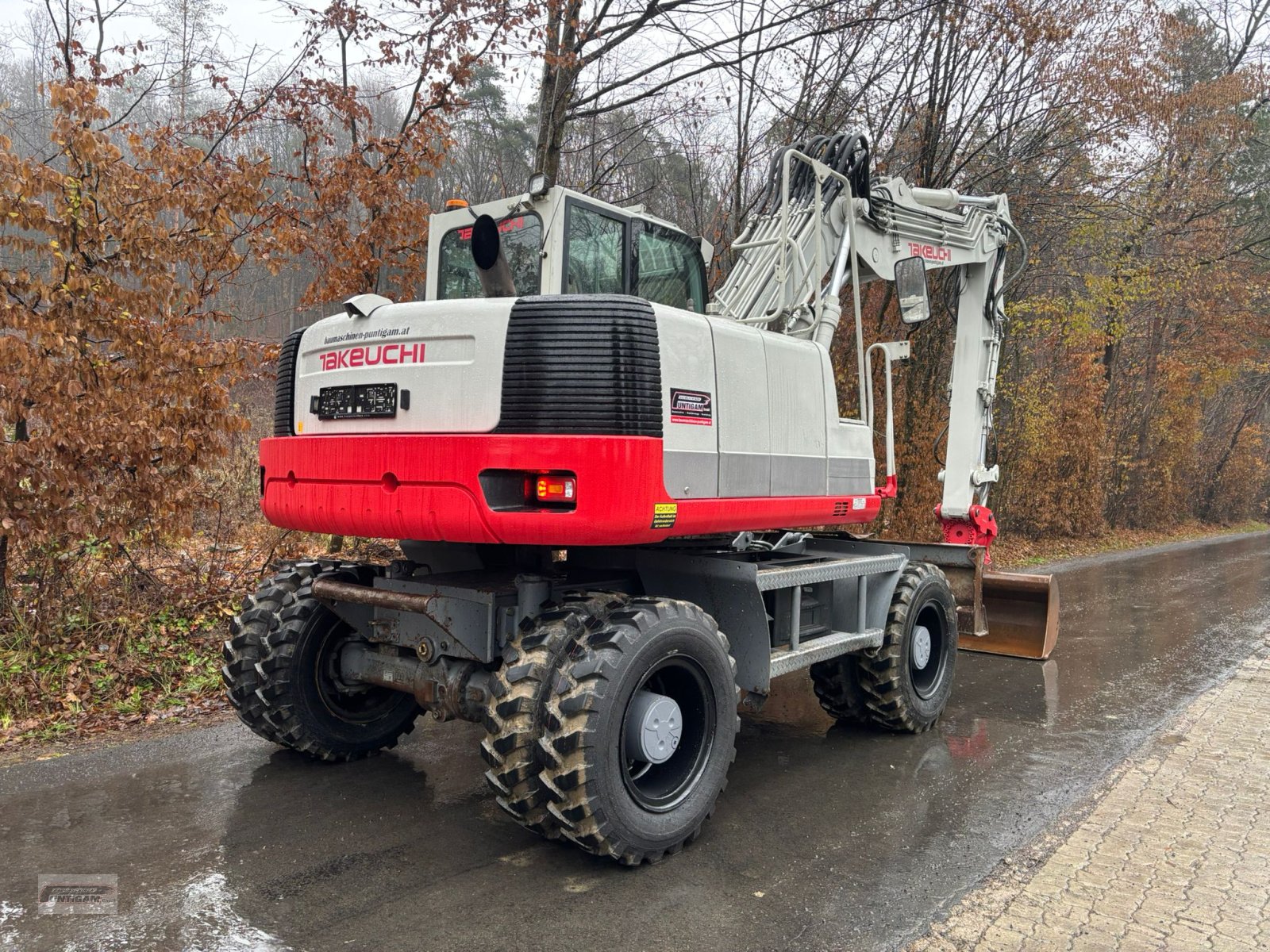 Mobilbagger of the type Takeuchi TB 1160 W, Gebrauchtmaschine in Deutsch - Goritz (Picture 8)