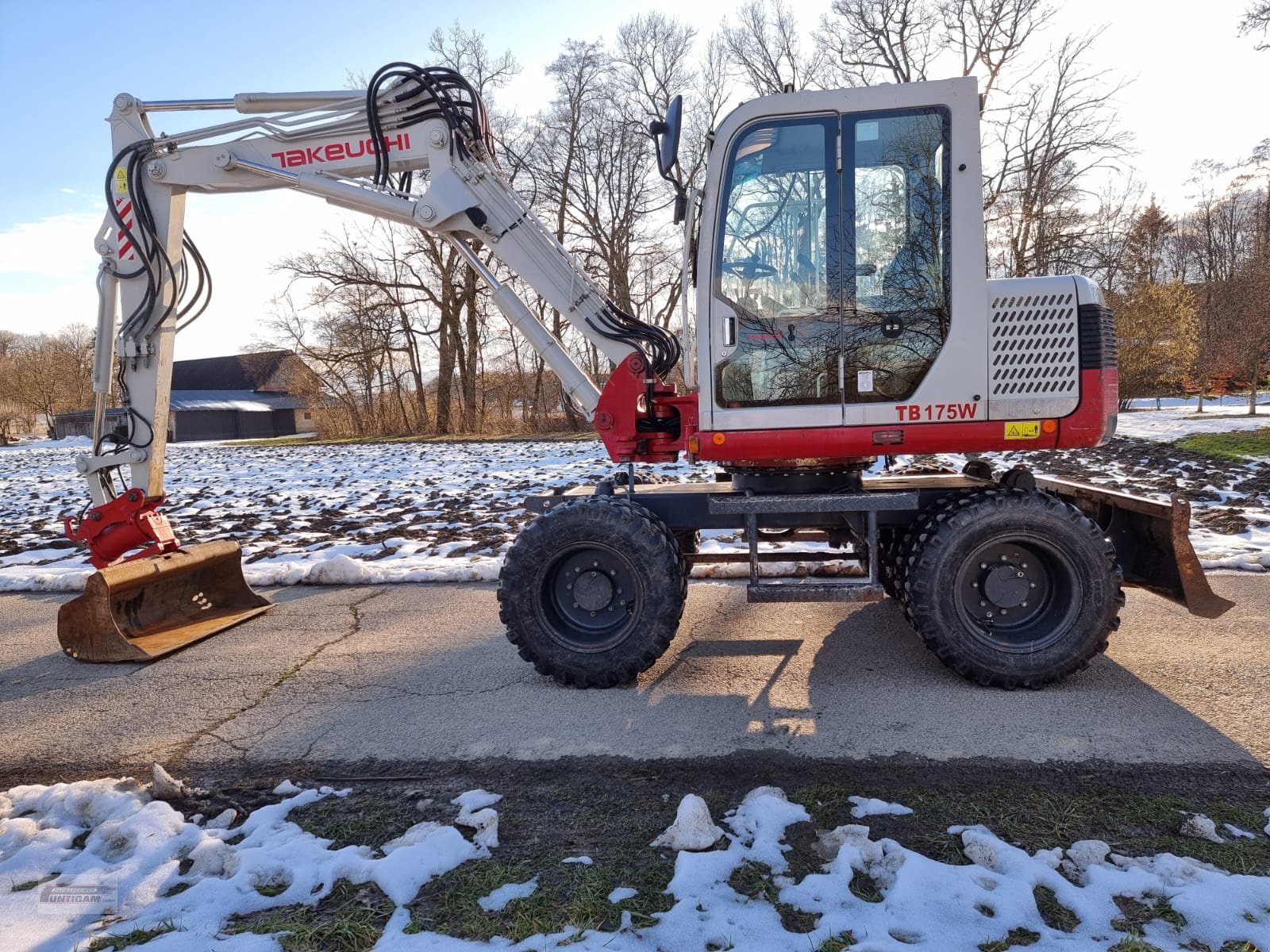 Mobilbagger tip Takeuchi TB 175 W, Gebrauchtmaschine in Deutsch - Goritz (Poză 1)