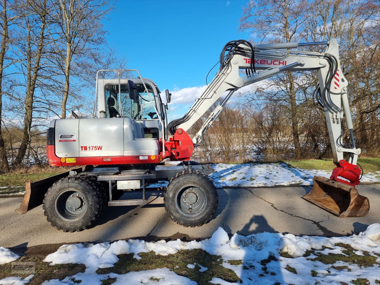 Mobilbagger tip Takeuchi TB 175 W, Gebrauchtmaschine in Deutsch - Goritz (Poză 2)
