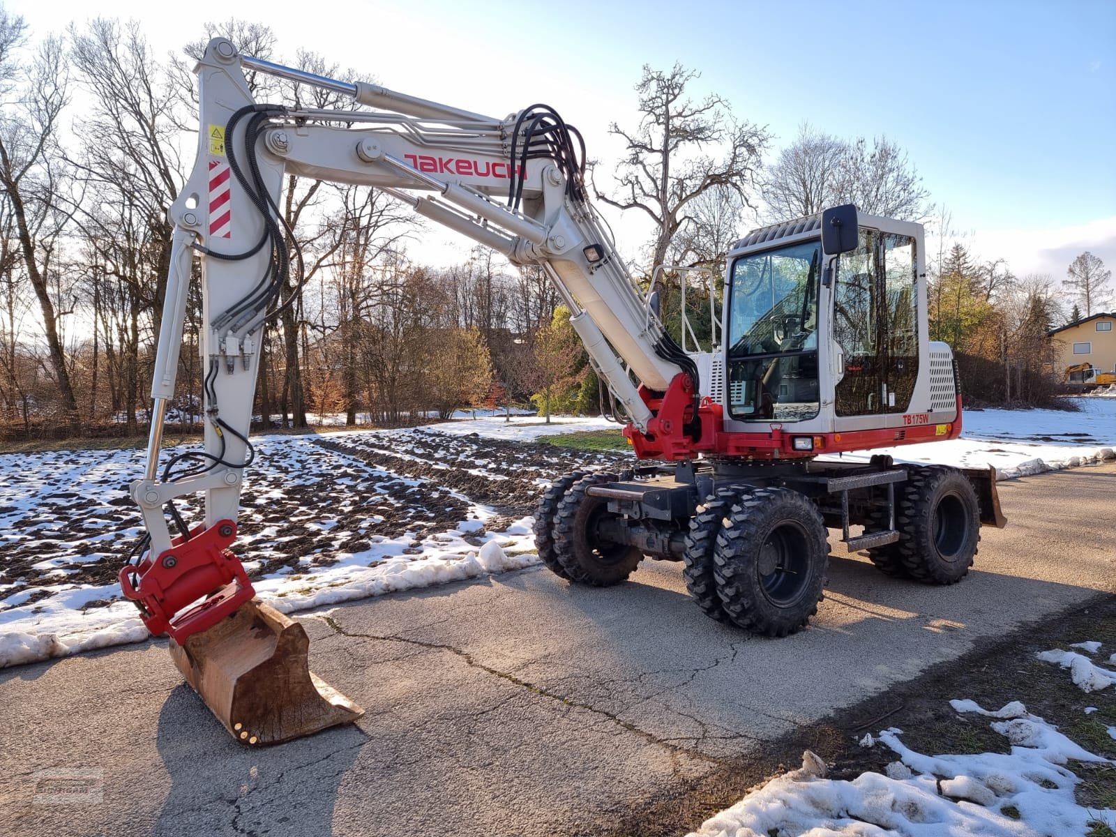Mobilbagger tip Takeuchi TB 175 W, Gebrauchtmaschine in Deutsch - Goritz (Poză 4)