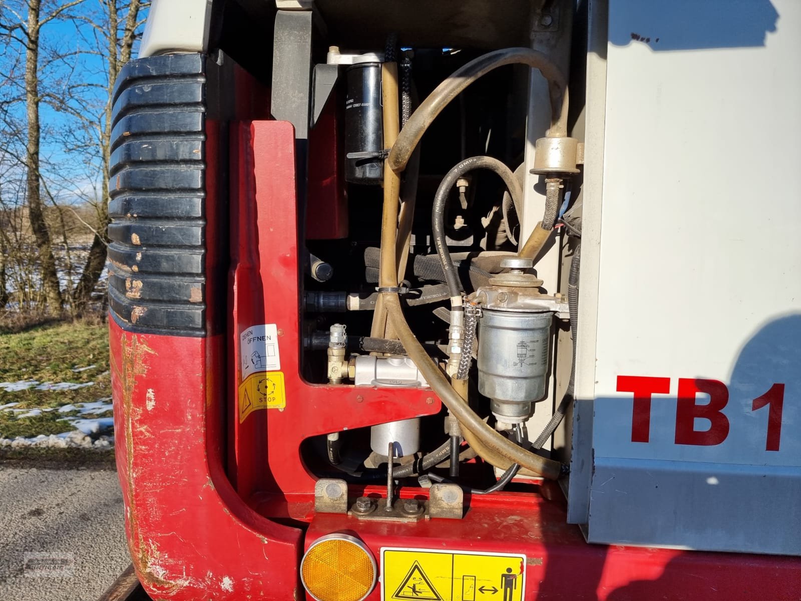 Mobilbagger tip Takeuchi TB 175 W, Gebrauchtmaschine in Deutsch - Goritz (Poză 15)