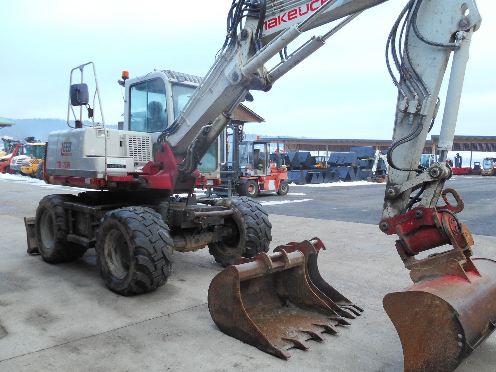 Mobilbagger типа Takeuchi TB 175W ( 8.610kg ) VOLLAUSSTATTUNG!, Gebrauchtmaschine в St. Nikolai ob Draßling (Фотография 7)
