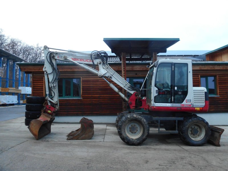 Mobilbagger del tipo Takeuchi TB 175W ( 8.610kg ) VOLLAUSSTATTUNG!, Gebrauchtmaschine en St. Nikolai ob Draßling