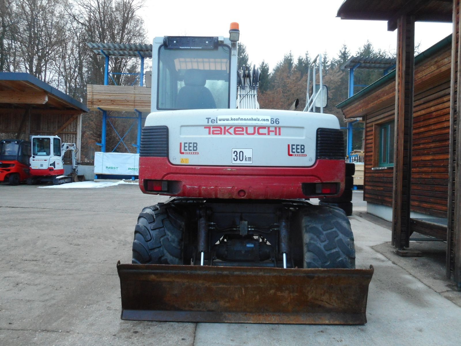 Mobilbagger типа Takeuchi TB 175W ( 8.610kg ) VOLLAUSSTATTUNG!, Gebrauchtmaschine в St. Nikolai ob Draßling (Фотография 3)