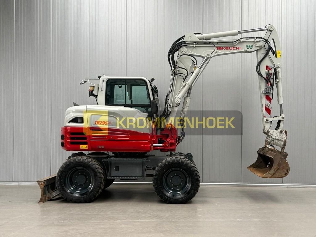 Mobilbagger des Typs Takeuchi TB 295 W Powertilt, Gebrauchtmaschine in Apeldoorn (Bild 5)