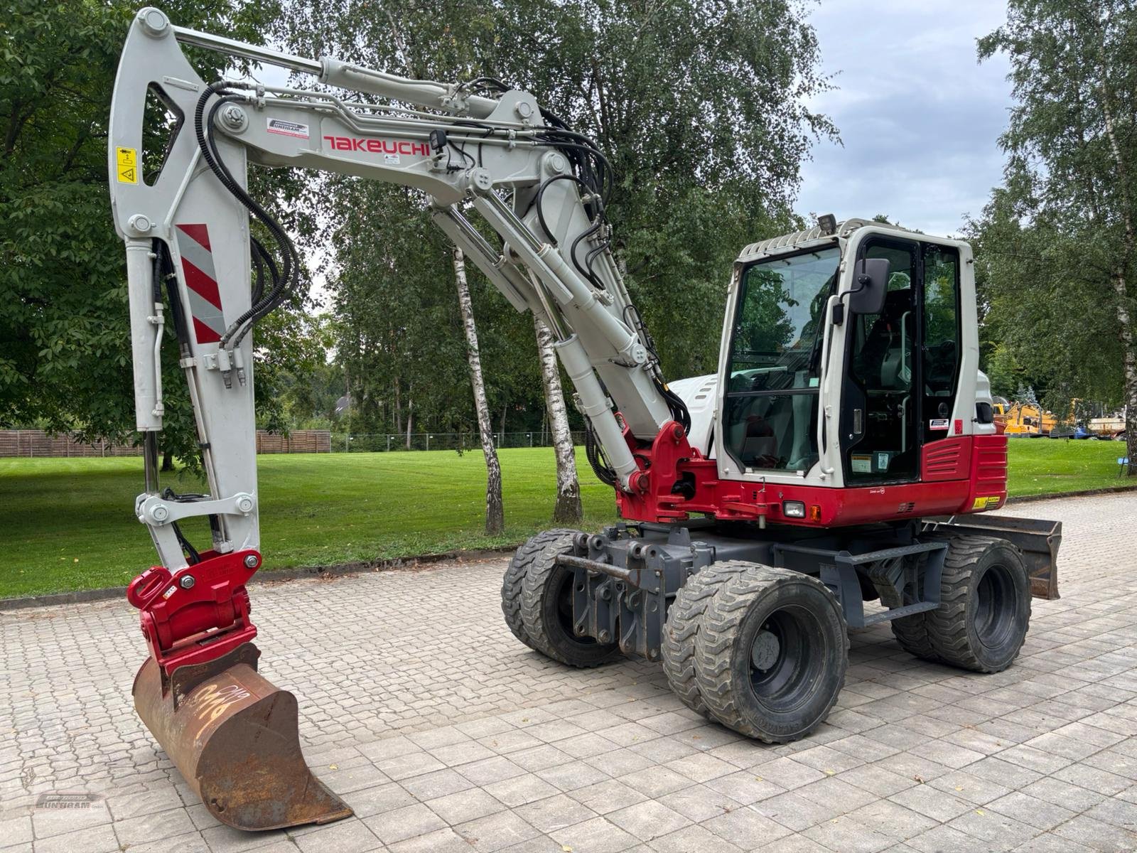 Mobilbagger typu Takeuchi TB 295 W, Gebrauchtmaschine v Deutsch - Goritz (Obrázek 3)