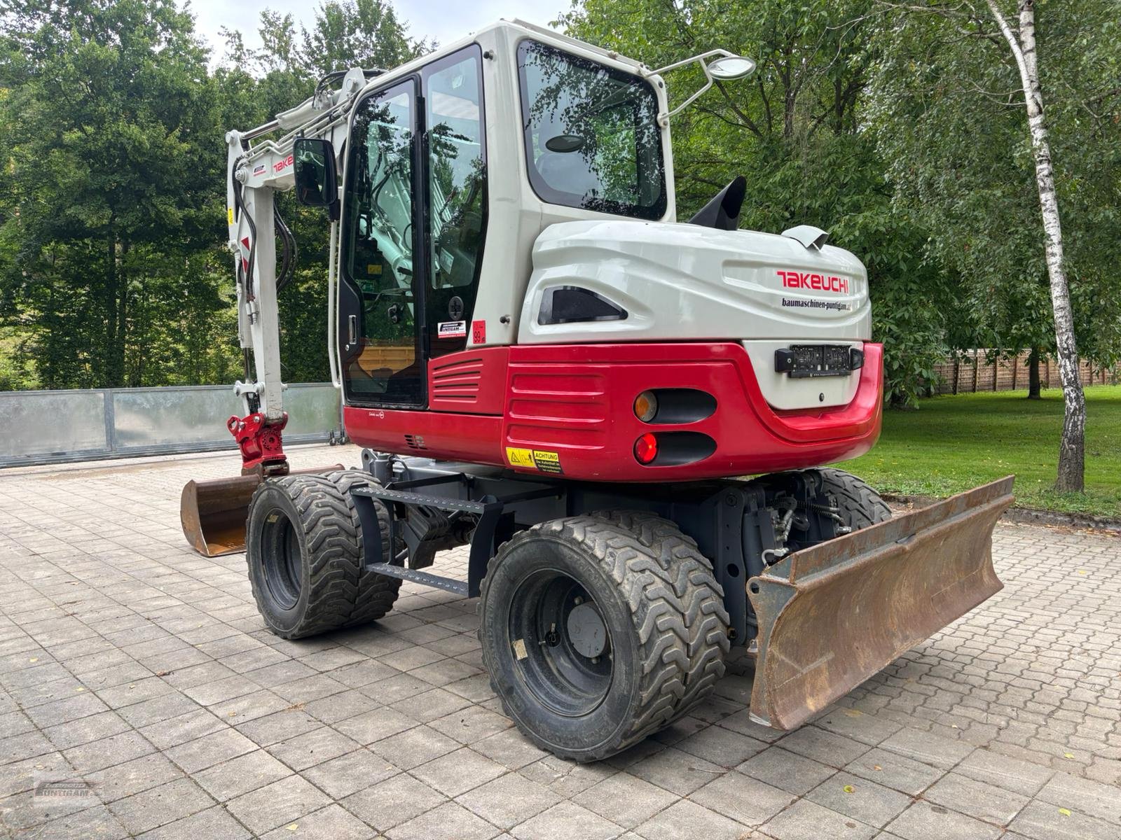 Mobilbagger typu Takeuchi TB 295 W, Gebrauchtmaschine v Deutsch - Goritz (Obrázek 7)