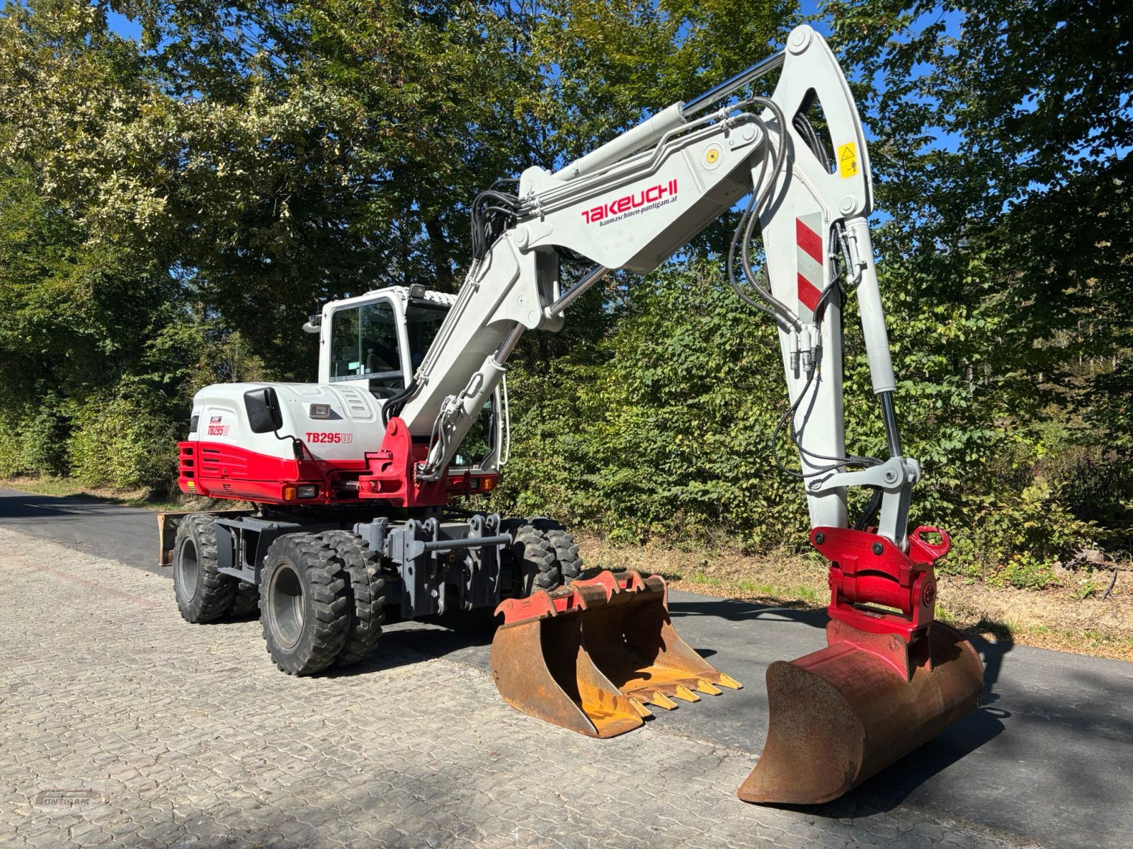 Mobilbagger a típus Takeuchi TB 295 W, Gebrauchtmaschine ekkor: Deutsch - Goritz (Kép 4)