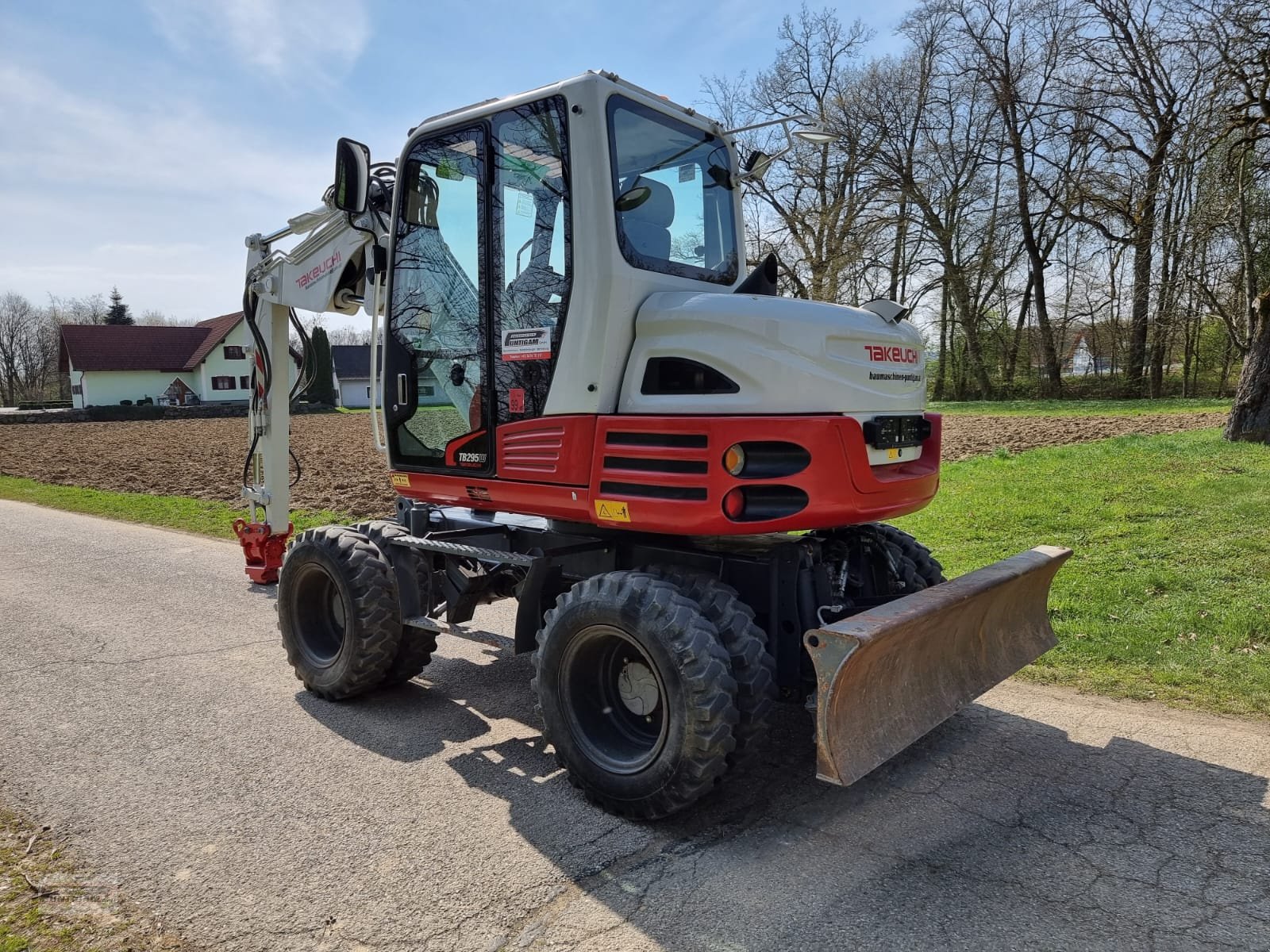 Mobilbagger del tipo Takeuchi TB 295 W, Gebrauchtmaschine In Deutsch - Goritz (Immagine 5)