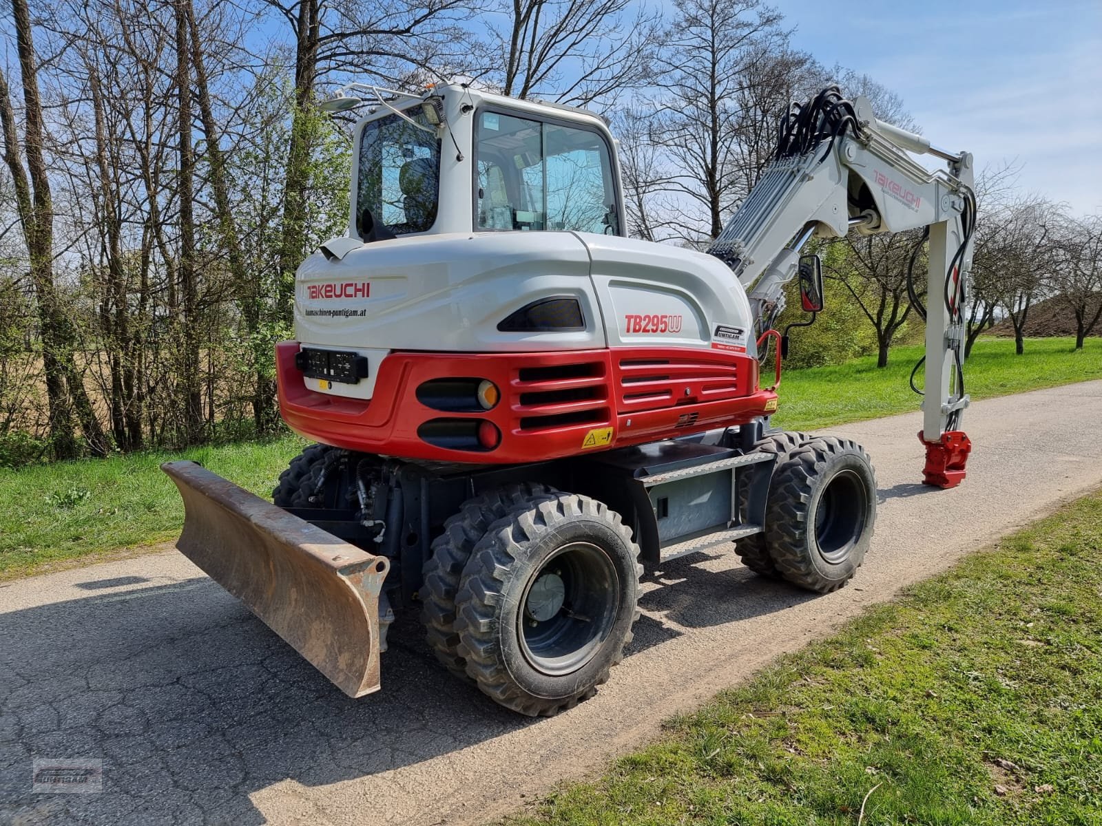 Mobilbagger del tipo Takeuchi TB 295 W, Gebrauchtmaschine In Deutsch - Goritz (Immagine 8)