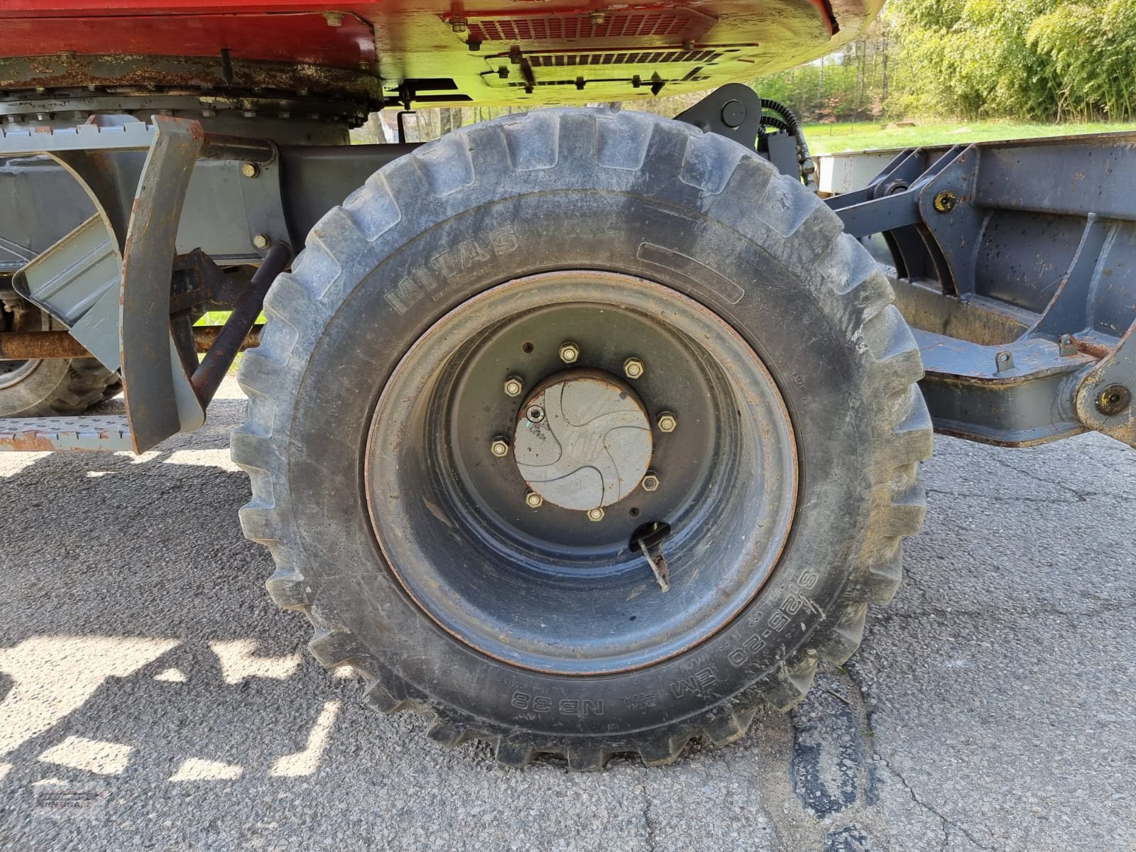 Mobilbagger del tipo Takeuchi TB 295 W, Gebrauchtmaschine In Deutsch - Goritz (Immagine 9)