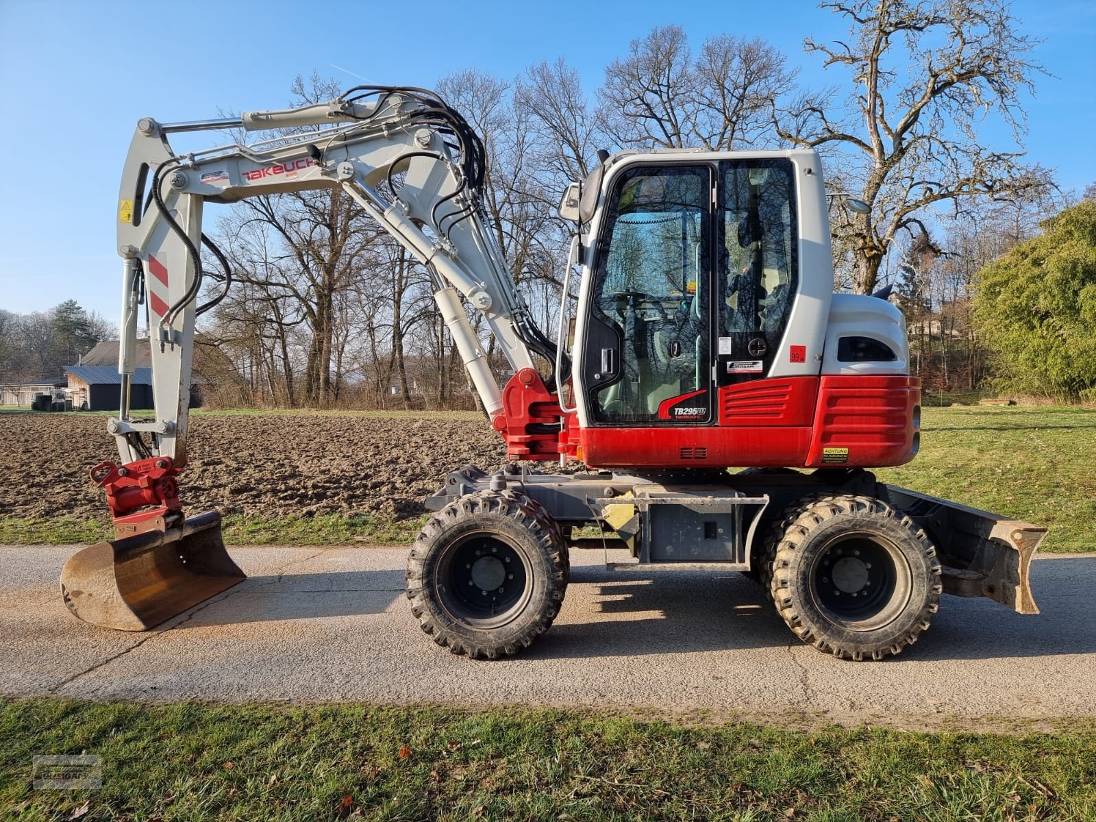 Mobilbagger от тип Takeuchi TB 295 W, Gebrauchtmaschine в Deutsch - Goritz (Снимка 1)