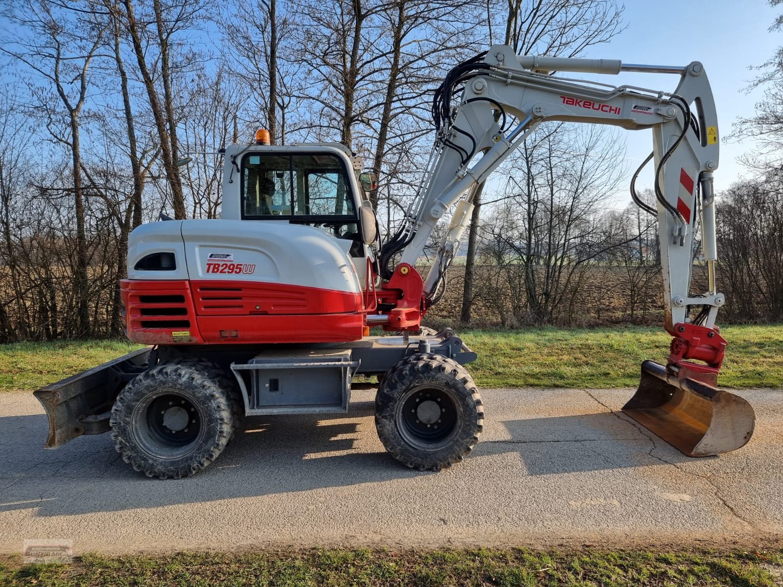 Mobilbagger от тип Takeuchi TB 295 W, Gebrauchtmaschine в Deutsch - Goritz (Снимка 2)