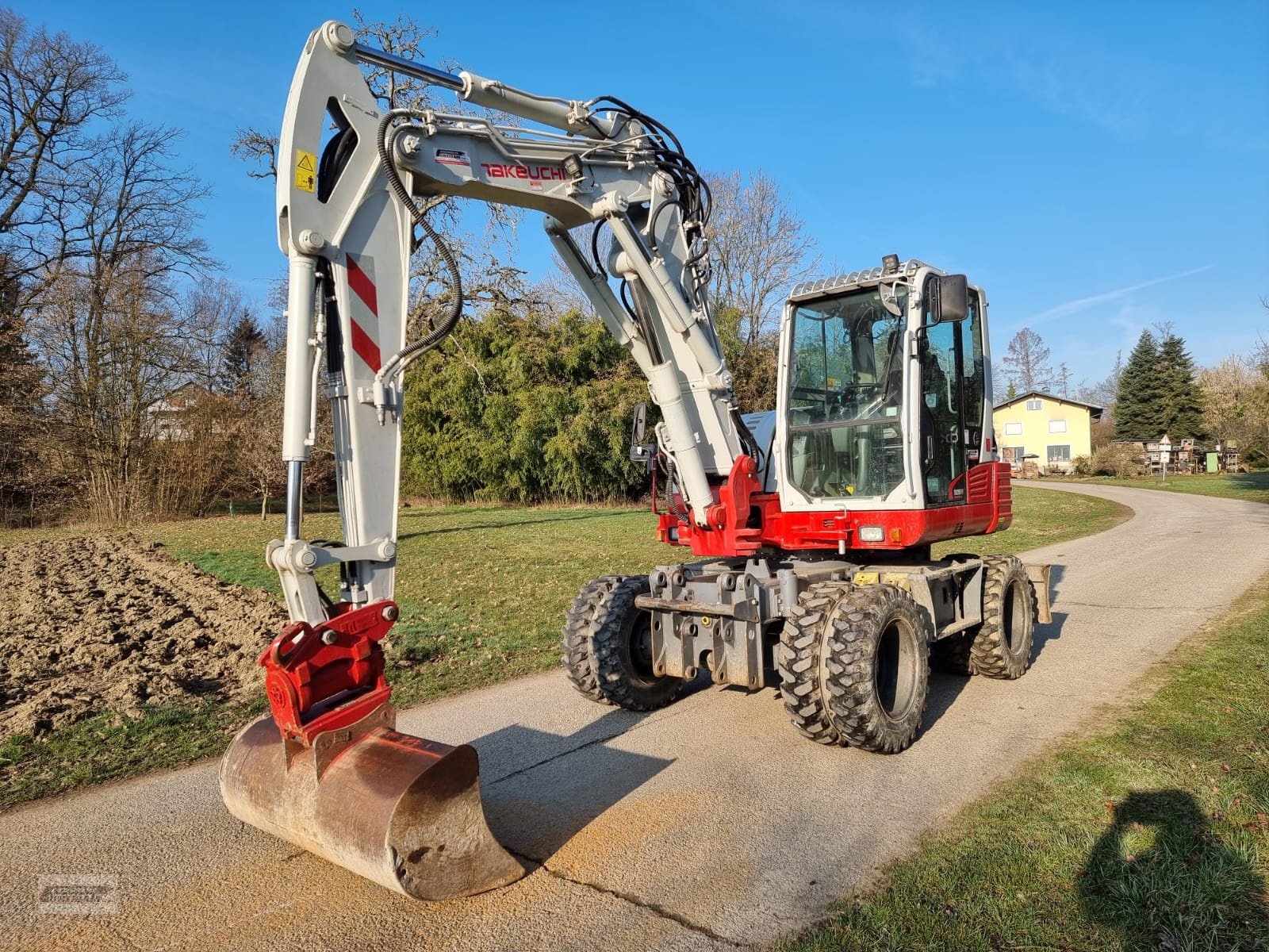 Mobilbagger от тип Takeuchi TB 295 W, Gebrauchtmaschine в Deutsch - Goritz (Снимка 3)